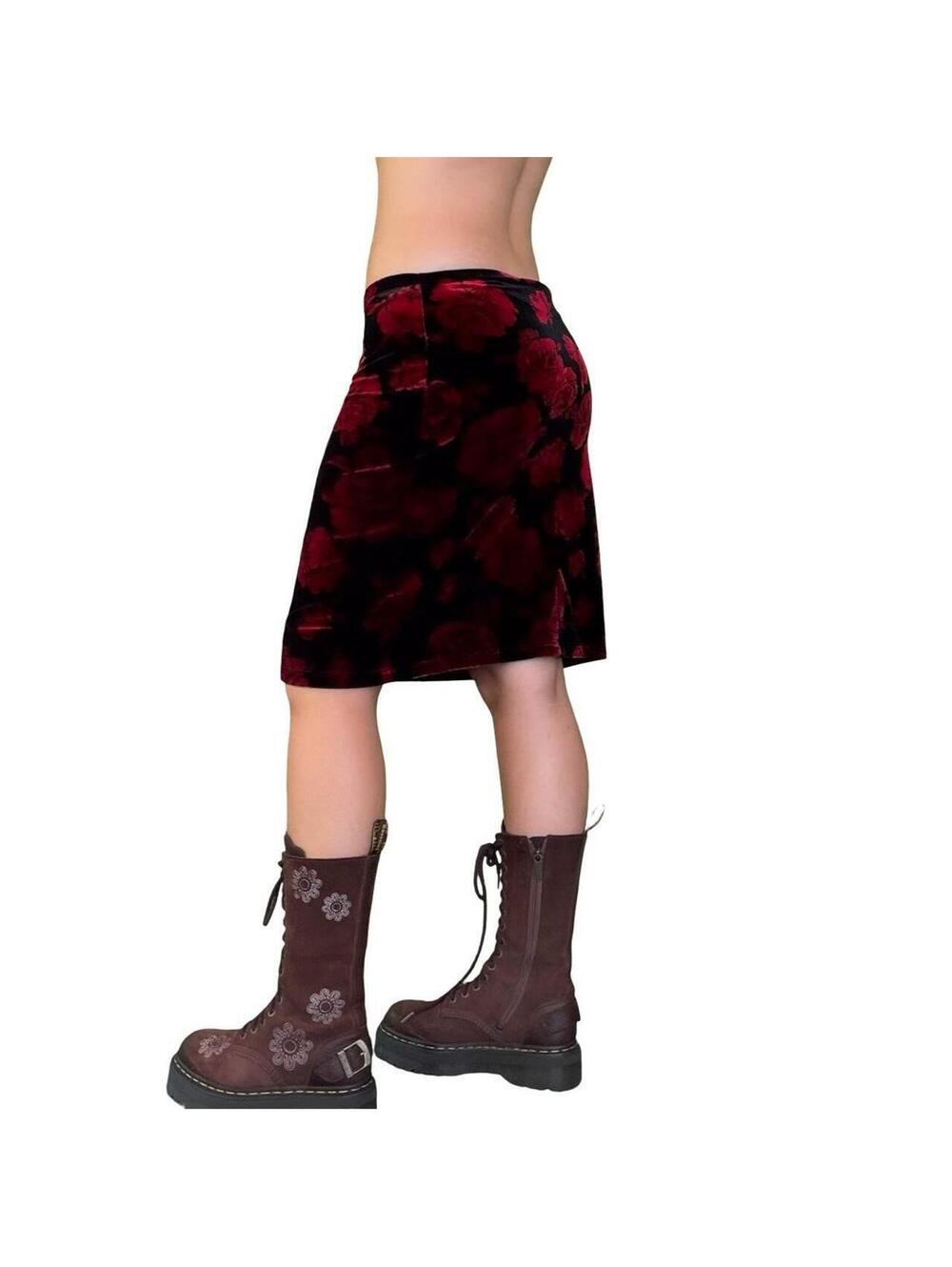 Y2K VAMPCORE GOTH SKIRT